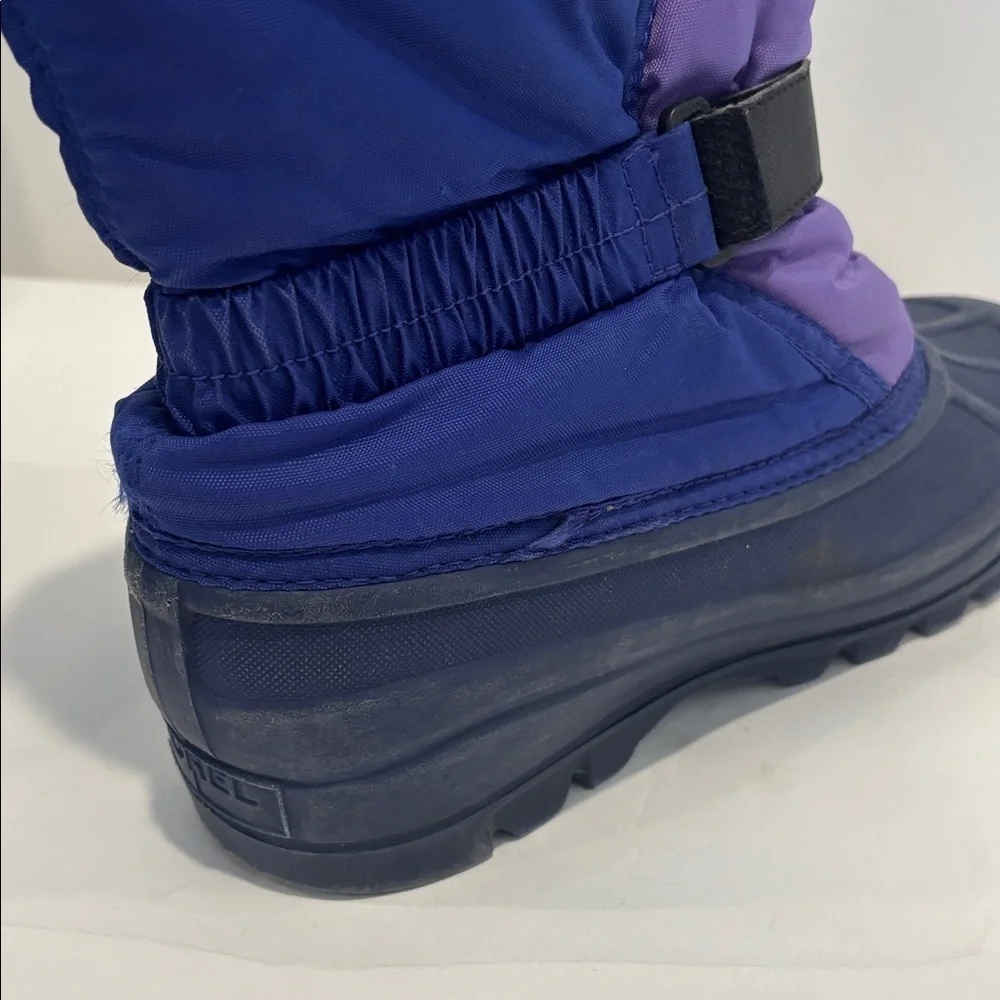 Sorel Flurry Blue and Lavender Winter Snow Boots